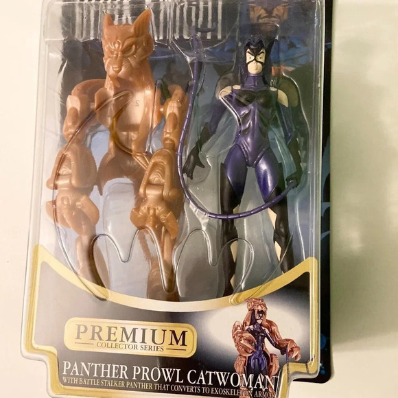 Vintage 1997 Kenner Legends of the Dark Knight Premium  Panther Prowl Catwoman - Picture 2 of 16